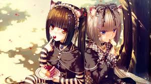 Date a live, tokisaki kurumi, detached sleeves, gothic, anime girls. Images Of Dark Goth Anime Wallpaper