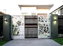 Model Pintu Pagar Minimalis Lipat Berbagai Bentuk Berkonsep Minimalis Di 2020 Pagar Modern Minimalis Modern