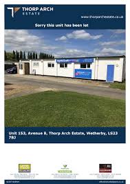 Thorp Arch Estate Property Details