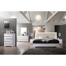 What type of bedroom set is best for my style? Best Master Athens 5 Piece Eastern King Platform Bedroom Set In White Lacquer Athewek5