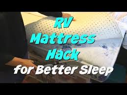 Maybe you would like to learn more about one of these? Rv Mattress Hack Comfortable Bed For Less Money Youtube