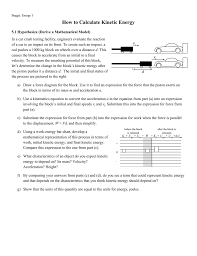 How To Calculate Kinetic Energy