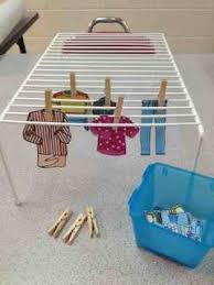 Hanging Cloths Life Skill Task And Great Fine Motor Visit Pinterest Com Arkthera Preschool Fine Motor Motor Skills Activities Fine Motor Skills Activities