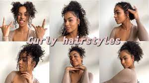 Natural curls definitely come with good days and bad days and we are here to help. 12 Easy Curly Hairstyles Youtube