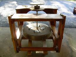 Pottery Potters Kick Wheel Torno De Madera Torno Alfarero De Madera