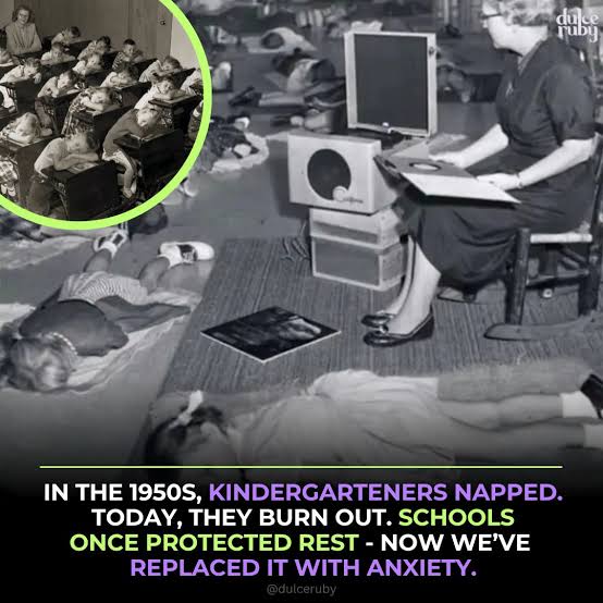 In the 1950s, every kindergartener knew the ritual: crayons down, lights low, and the soft hum of a record spinning through the air. Naptime wasn't a break — it was part of