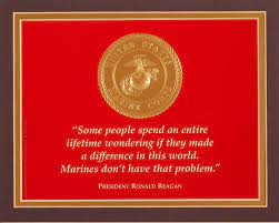 This sign has been painted maroon with matte gold vinyl lettering. Marine Corps Print Ronald Reagan Quote Some People Spend A Lifetime Wondering Ronald Reagan Quotes Marine Corps Quotes Marine Corps