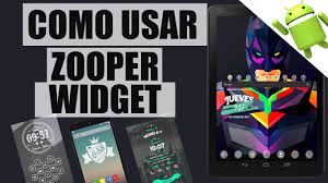 1 trident for zooper v3.1.3.1requirements: Como Usar Zooper Widget E Instalar Los Mejores Widgets By Android Problemas