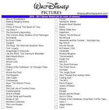 This is a list of films produced by and released under the walt disney pictures banner (known as that since 1983, with never cry wolf as its first release). Free Disney Movies List Of 400 Films On Printable Checklists Disney Movies List Disney Movie Marathon Movie List