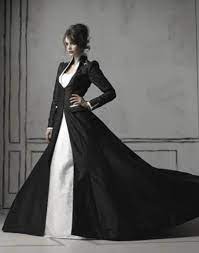 Black And White Wedding Dress Meaning Wedding Women Womendresses Gown Cocktaildress Wed Gothic Wedding Dress Black Wedding Dresses White Wedding Dresses