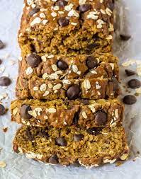 They hold well at room temperature for pumpkin bread gets a chocolatey makeover in this healthy recipe that has cocoa powder in the. Pumpkin Chocolate Chip Bread Healthy And Easy Wellplated Com