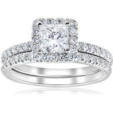 attractive princess cut diamond wedding rings innovative