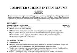 Why go for computer science resumes? Computer Science Resume Sample Writing Tips Resume Genius