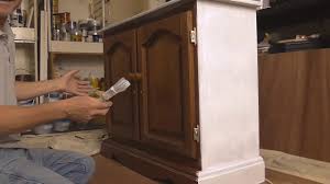 How To Paint Lacquered Furniture Youtube