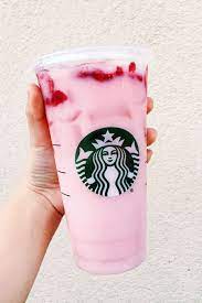 Our crisp, strawberry açaí refreshers® beverage, with its accents of passion fruit, is combined with creamy coconutmilk. Starbucks Has A Secret Pink Drink You Can Order Now Teen Vogue