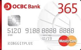 And also, i kinda might have thrown. Ocbc 365 Mastercard Unlimited Cashback