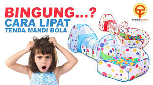 Tutorial Melipat Tenda Anak Mandi Bola Pop Up Youtube