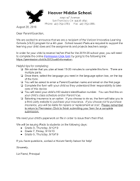 No matter the occasion, appreciation goes a long way. Vils Cover Letter For Families English Sfusd