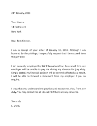 I (name) is anemployee of your company due to certain medical reasons i would not be able to attend the office from _to_ days so i request you to grant me a leave of (days required). 33 Best Jury Duty Excuse Letters Tips á… Templatelab