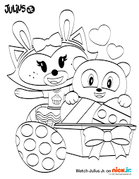 Then make sure to click scale to fit on your printer settings to print as a full page. Nick Jr Easter Coloring Pages