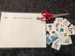 Printable visual daily routine preschool : Toddler Visual Schedule With Movable Icons Free Printable Speak Play Love