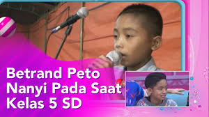 We did not find results for: Betrand Peto Kaget Lihat Video Dirinya Nyanyi Saat Sd Ruben Onsu Tahan Tawa Lihat Reaksi Putranya Halaman All Tribun Ternate