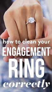 You Re Doing It Wrong Cleaning Your Engagement Ring Clean Wedding Rings Engagement Ring Cleaning Titanium Wedding Rings
