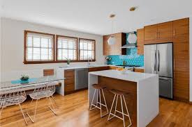 Light splashes of bold colour add just the right amount of intrigue. 20 Stunning Designs Of Mid Century Modern Kitchen