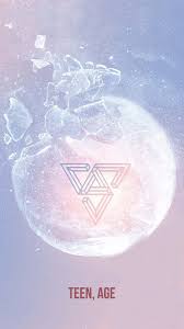 wallpaper seventeen 세븐틴 เซบ seventeen ロゴ 画面の壁紙 ほーむ画面