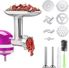 Best kitchenaid® stand mixer attachments & accessories for your kitchen. Buy Meat Grinder Attachments For Kitchenaid Stand Mixer Home Use Metal Food Grinder Accessories Meat Mixer Attachment With 2 Sausage Stuffer Tubes Online In Indonesia B08lpbvqgb