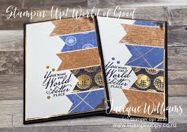 If you need a simple diy card, a distinguished masculine sympathy card, or want to learn an easy card making technique this video tutorial packs it all! Easy Masculine Card Using Small Pieces Of Patterned Paper Video Tutorial Stamp Happy Jacque Williams Stampin Up Demonstrator