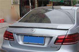 Mercedes Benz E Class W212 Carbon Rear Spoiler Benz E Class Mercedes Benz Benz