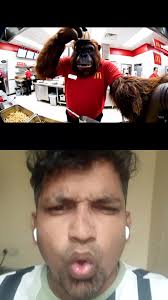 Black Guy Ice Cream Mcdonald with Coca Cola