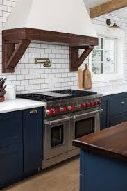 Modern Rustic Kitchen Navy Blue Kitchen Cabinets Blue Kitchen Cabinets Kitchen Cabinets