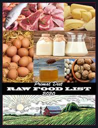 This raw food lifestyle includes eating raw meat, honey, eggs, unsalted cheese & drinking whole milk. Primal Diet Tm Raw Food List 2020 Www Primaldiet Net