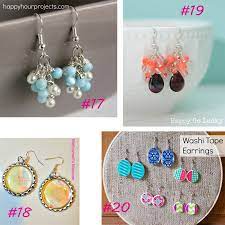20 Easy Diy Earring Tutorials It Happens In A Blink Diy Earrings Tutorial Earring Tutorial Diy Jewelry Findings