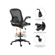 Chaise de bureau haute ont beaucoup de images liés chaque autre. Fauteuil De Bureau Assise Haute Jenny Noir