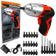 A wide variety of 4.8volt cordless screwdriver options are available to you, such as diy. Stalwart 25 Piece 4 8 Volt Cordless Screwdriver With Led Light Walmart Com Cordless Screwdrivers Led Lights Screwdriver