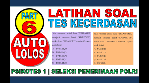 Wb rekan2selamat datang di chanel kelas bimbel.pada video kami membahas cara menjawab dengan cepat dan tepat contoh soal tes sapsial yang. Nilai Psikotes Polri Cara Golden