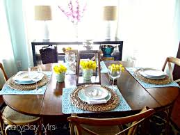 26 beautiful diy table setting ideas for the holidays. How To Decorate A Kitchen Table For Everyday House Decor Interior
