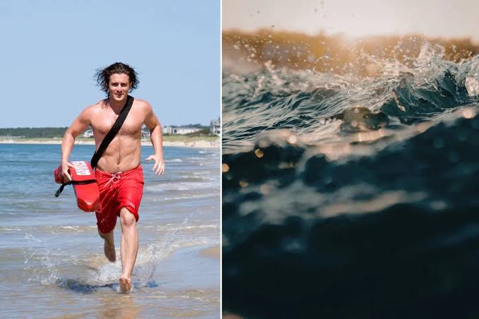16-year-old lifeguard's rescue skills stun as he pulls drowning child from  violent waves