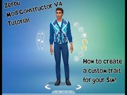 The sims 4, the la. Create A Custom Trait Sims 4 Zerbu S Mod Constructor V4 Tutorial The Sims Forums