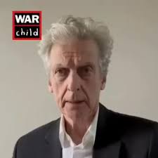 #Repost From @warchilduk Peter Capaldi Call in Action War Child war ✨️💙  Donate Now