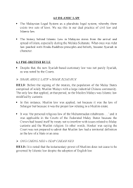 Law legal system legal pluralism written law, unwritten law etc etc just refer to your tutorial presentation. Malaysian Legal System Islamic Law Studocu