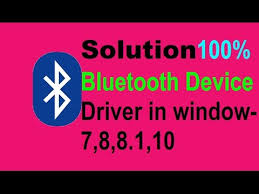 How To Fix Bluetooth Device Driver In Window 7 In Laptop Youtube