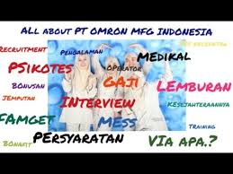 Dear pelamar, kami mengundang psikotes di pt. Pengalamanku Bekerja Di Pt Omron Manufacturing Indonesia Youtube