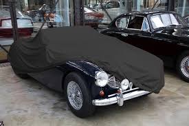 Car Cover Satin Black Fur Austin Healey 3000