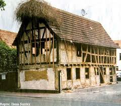 Fachwerk Und Holzbock Fachwerk Mittelalter Haus Erdhaus