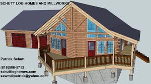 Pioneer cabin kit 800 square feet this kit is 800 square feet and features a 10' x 14' covered side porch which can easily be converted to a screened in porch. Chalet Oak Log Home Kit Schutt Log Homes And Mill Works Schutt Log Homes