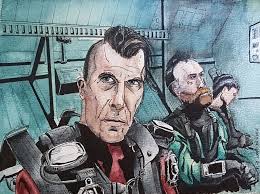 The Expanse Art Speed Drawing The Portrait Of Detective Joseph Miller Season 2 Of The Serie The Expanse Theexpanse Expanse Fanar The Expanse Art Fan Art